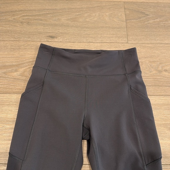 LULULEMON Graphite Gray Invigorate High-Rise Tight 25 Everlux Training Legging 6 - Picture 4 of 15